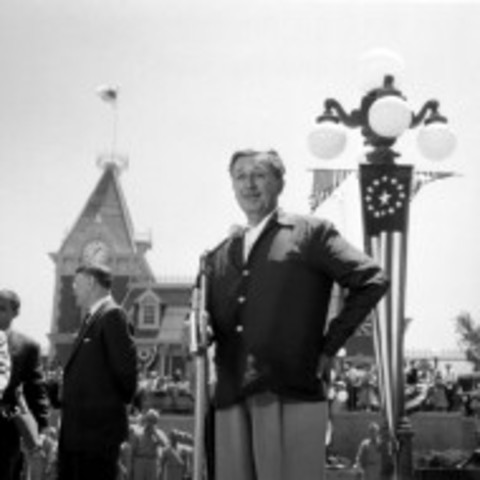 Opening day at Disneyland