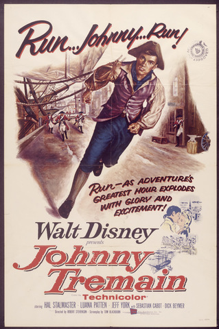Johnny Tremain opens in theaters
