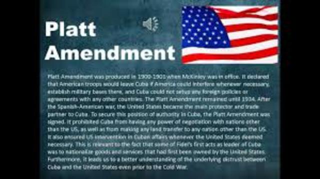 Platt Amendment