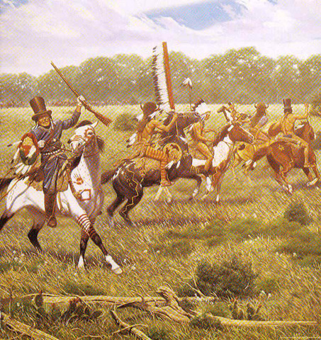 Battle of Plum creek starts.