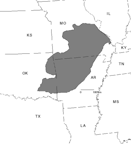 Ozarks Eroded and Covered Completely