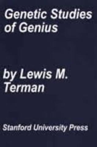 Genetic Studies of Genius