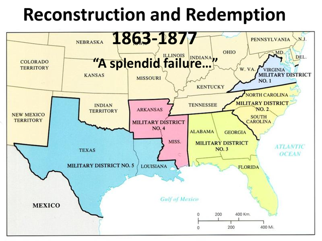 Reconstruction Acts of 1867