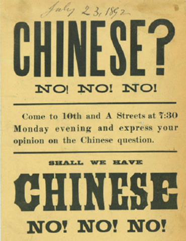 Chinese Exclusion Act