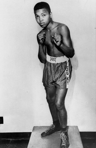 Cassius Clay starts boxing