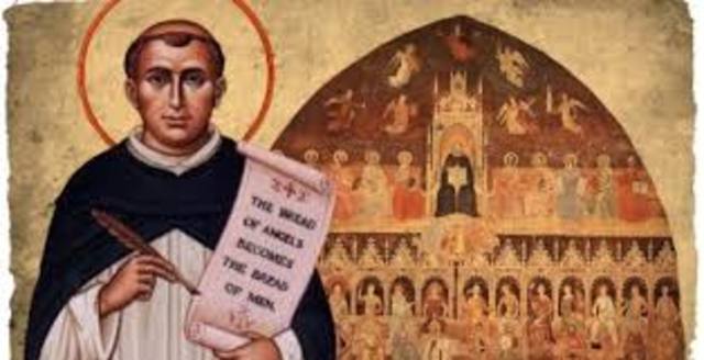 SANTO TOMÁS DE AQUINO Siglo XIII d.C.