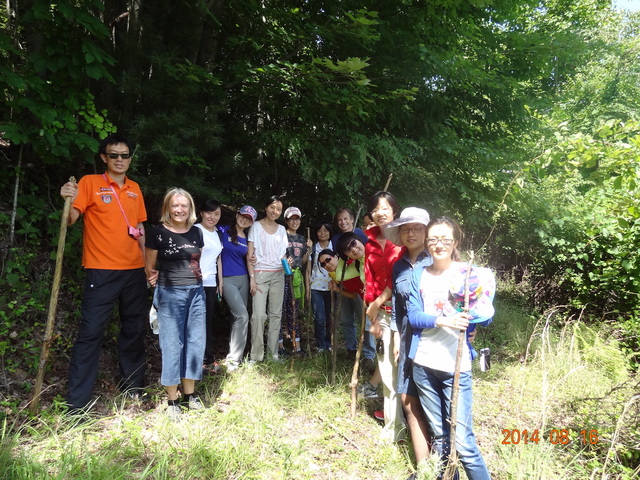 Visiting lucy's farm
