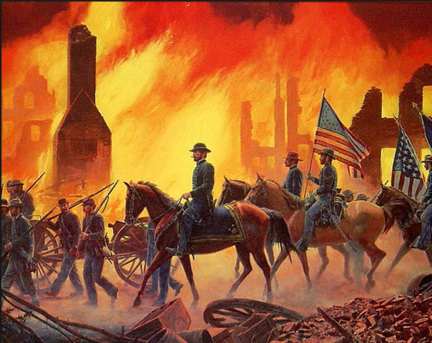 Sherman Burns Atlanta