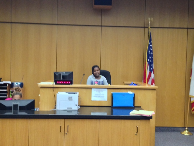 im the Judges, and im on the bench!