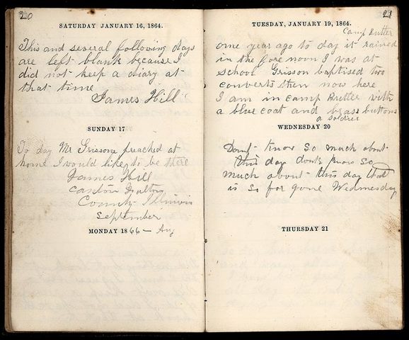 A diary extract about the american civil war III