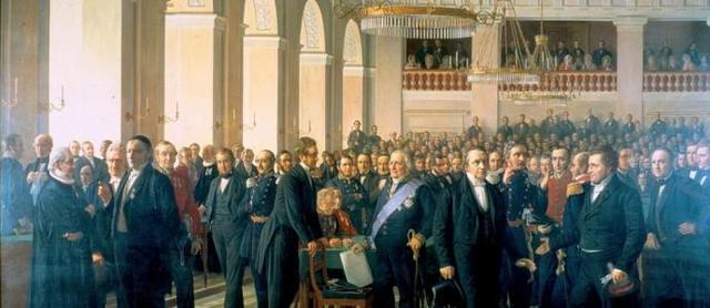 Vedtagelse af novemberforfatningen