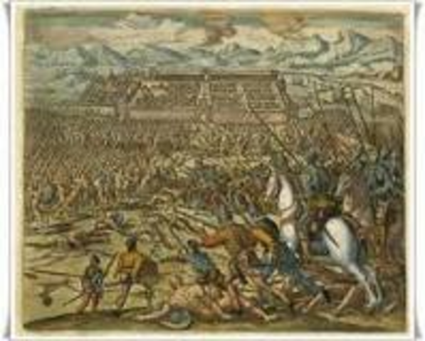 F. pizzaro meets atahualpa