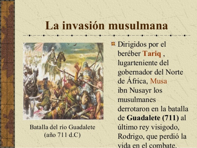 Invasión musulmana (711 DC)
