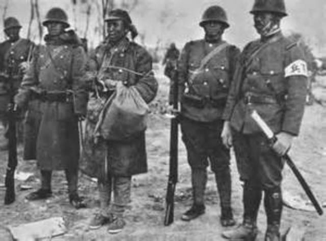 Militarist take control of Japanese Government