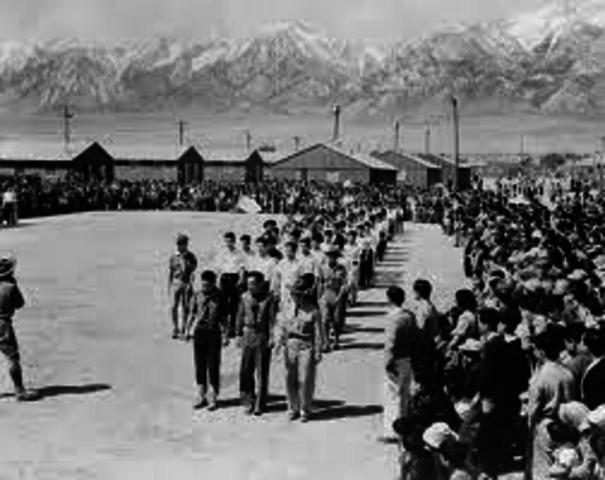 Relocation of Japanese Americans to camps