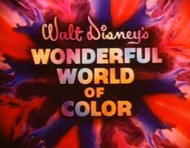 The Wonderful World of Color premieres on NBC