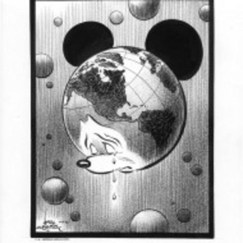 Walt Disney's funeral is held