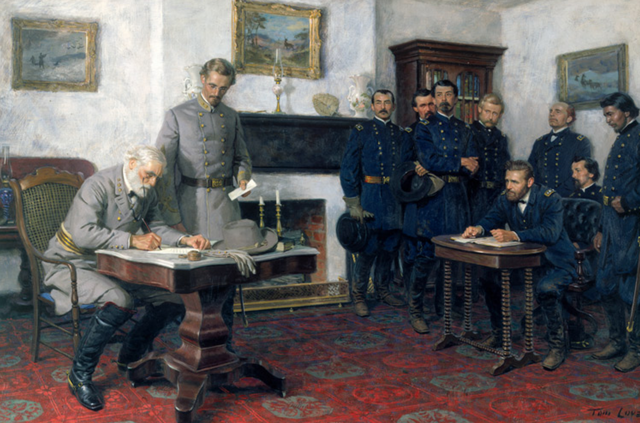 Robert E. Lee Surrenders