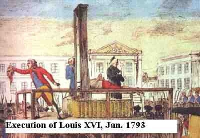 King Louis XVI tries to flea to Austria