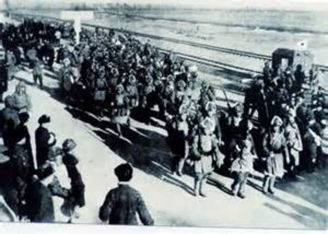 1931 Japan’s Army seizes Manchuria, China