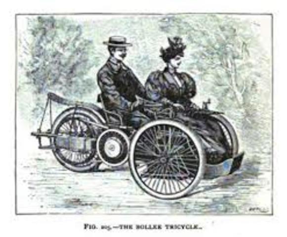 first steam powered tricycle
