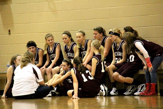 I stared playing basketball