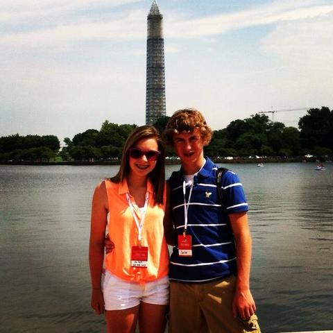 I took a school trip to Washington D.C.