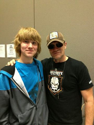 Met the cast of The Walking Dead