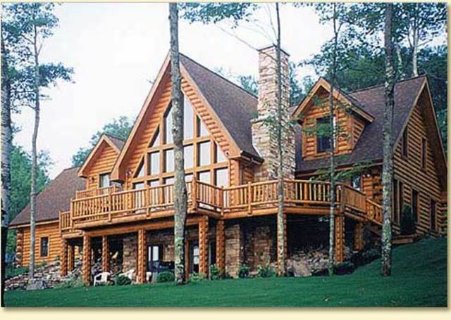 Bucket list~ Live in a big log house