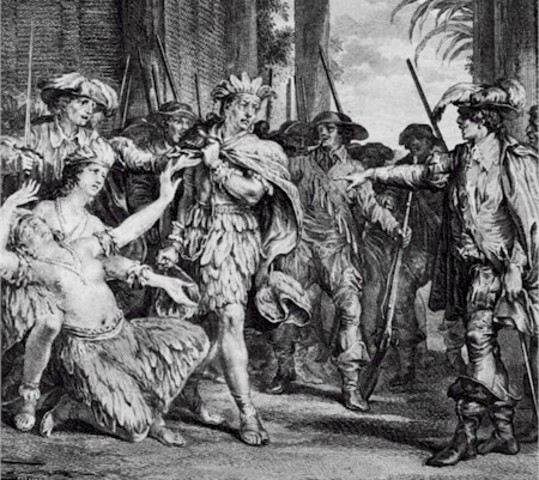 Pizzaro meets Atahualpa