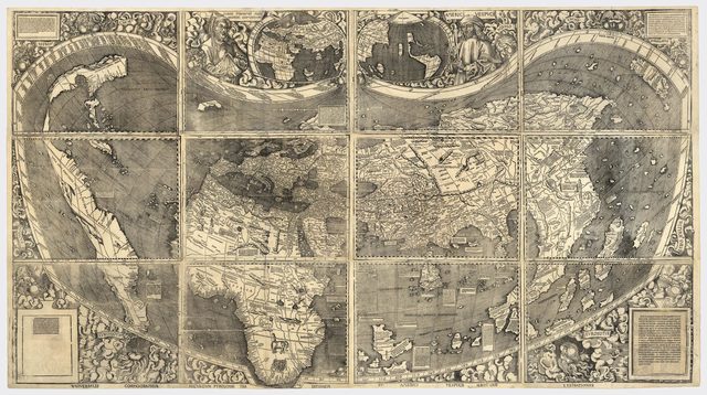 Amerigo Vespucci charts New World coast