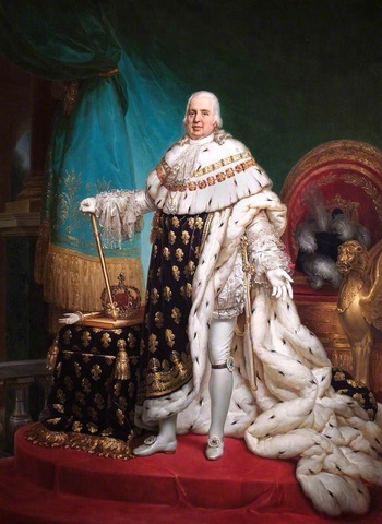 Louis XVIII Crowned