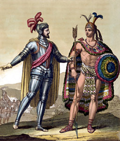 Cortes takes Montezuma hostage