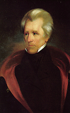 Andrew Jackson Goes out of Office