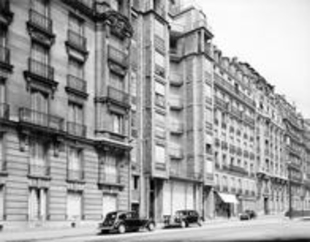 Rue Franklin Apartamentos París