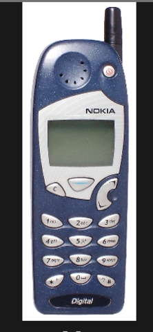 Got my first cell phone