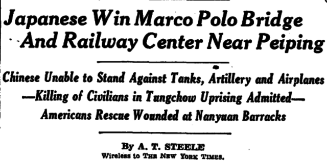 Marco Polo Bridge Incident