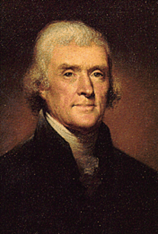 Thomas Jefferson Goes Out of Office