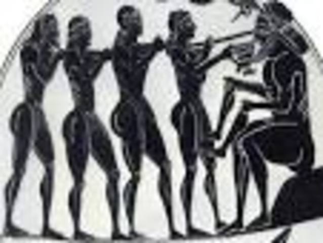 Odysseus And His Crew Blinds The One-Eyed Freak