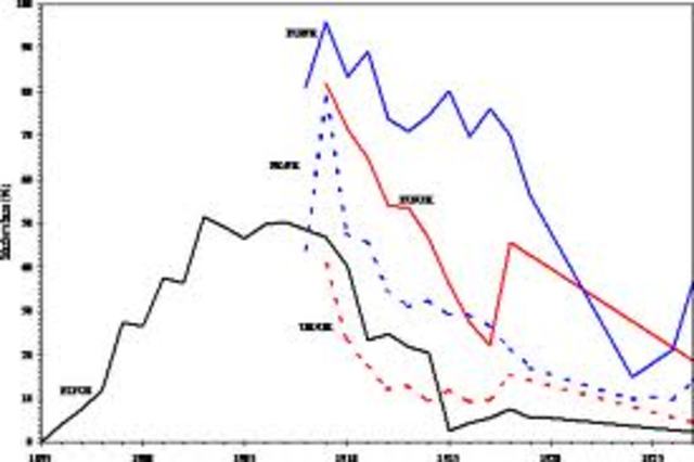 The stock market begins its spectacular rise.National Origins Act replaces Emergency Quota Act.