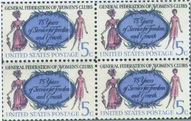 GFWC Awarded Stamp for 75th Anniversary