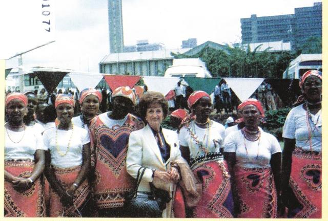 Jeri Winger goes to Kenya for U.N Decade for Women Conference