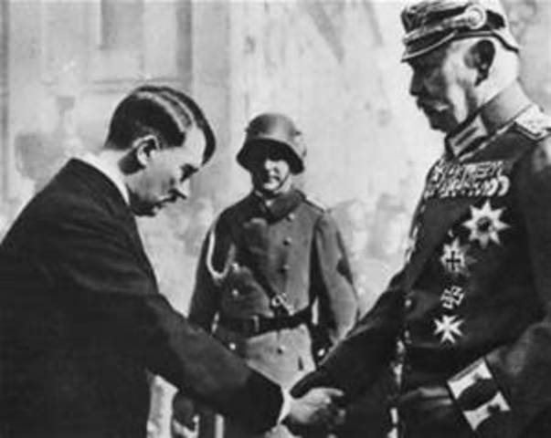 Hitler is named the Chancellor of Germany