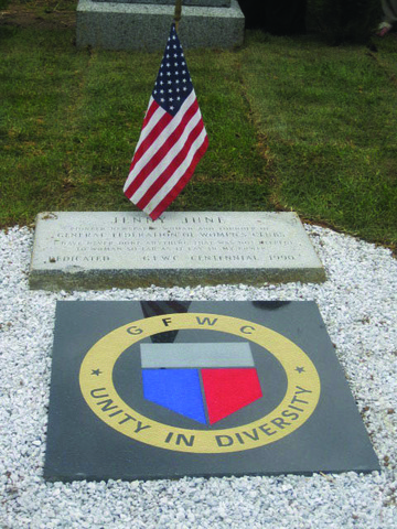 Grave Site Rededication for Jane Cunningham Croly