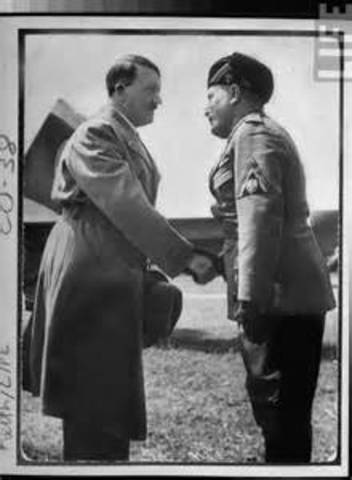 Nazi-Soviet Pact signed by Hitler and Stalin