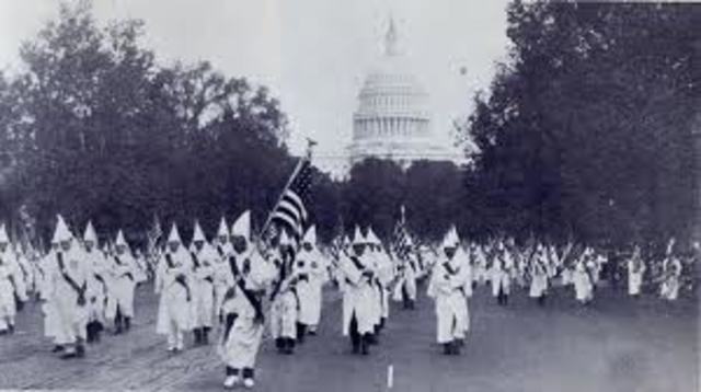 KKK march