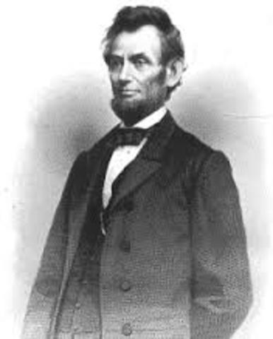 The election of Abraham Lincoln