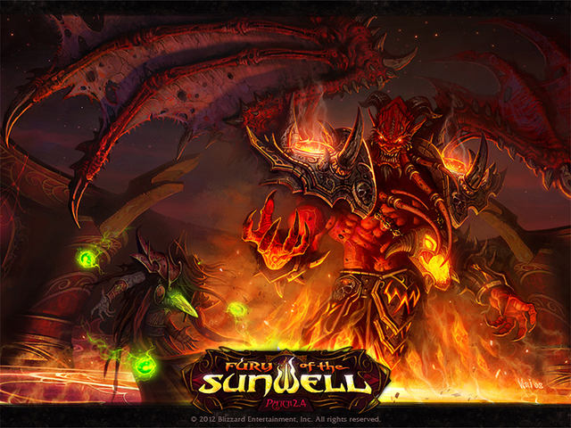 world of warcraft la furia de la fuente del sol