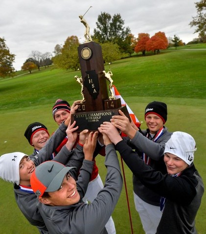 Win Golf as a team for state