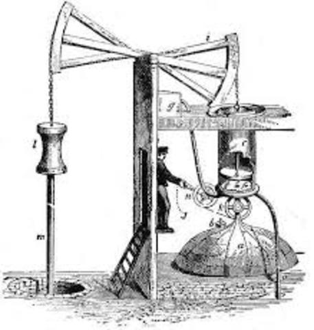 Thomas Newcomen builds first steam engine